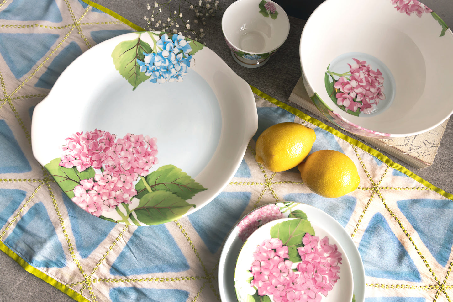 Blissful Bloom Serving Platter