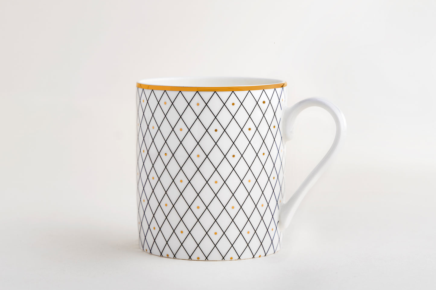Old Gold and Black Mug - Set of 4