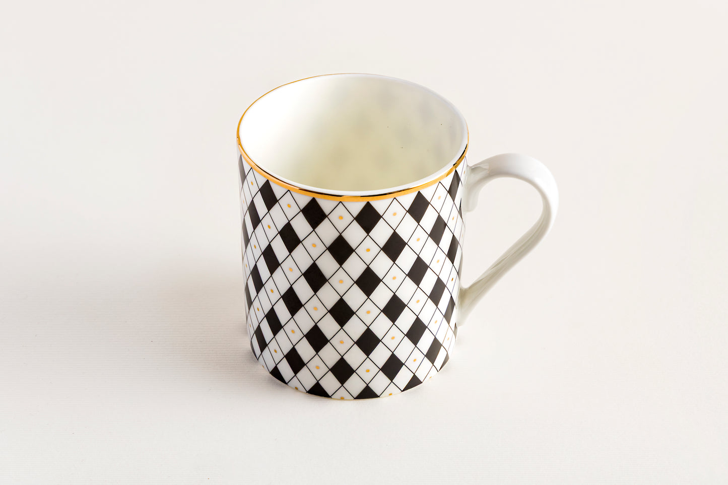 Old Gold and Black Mug - Set of 4