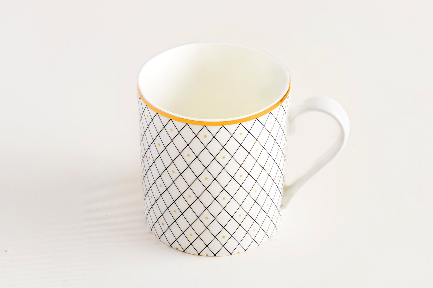Old Gold and Black Mug - Set of 4