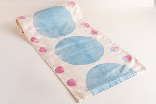 Supper Club x Two Up Two Down Blissful Bloom Table Runner Circles
